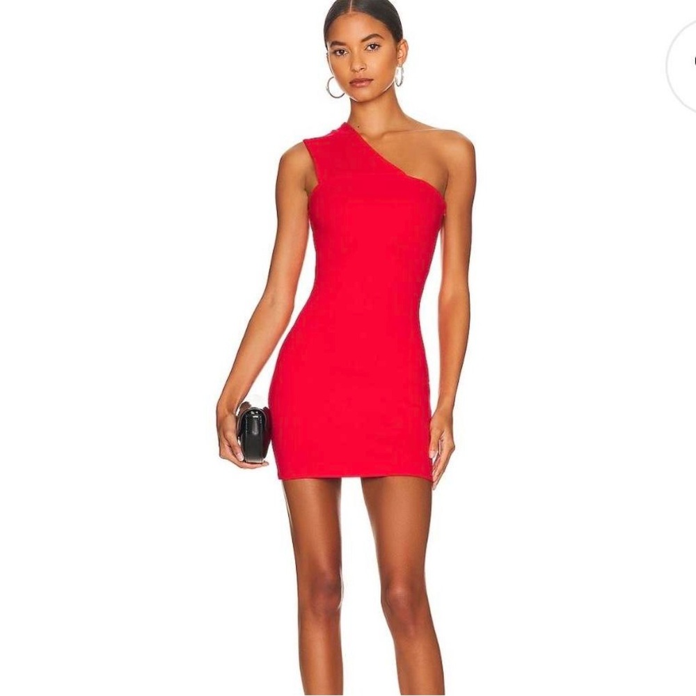 Super down Rockie One Shoulder Dress